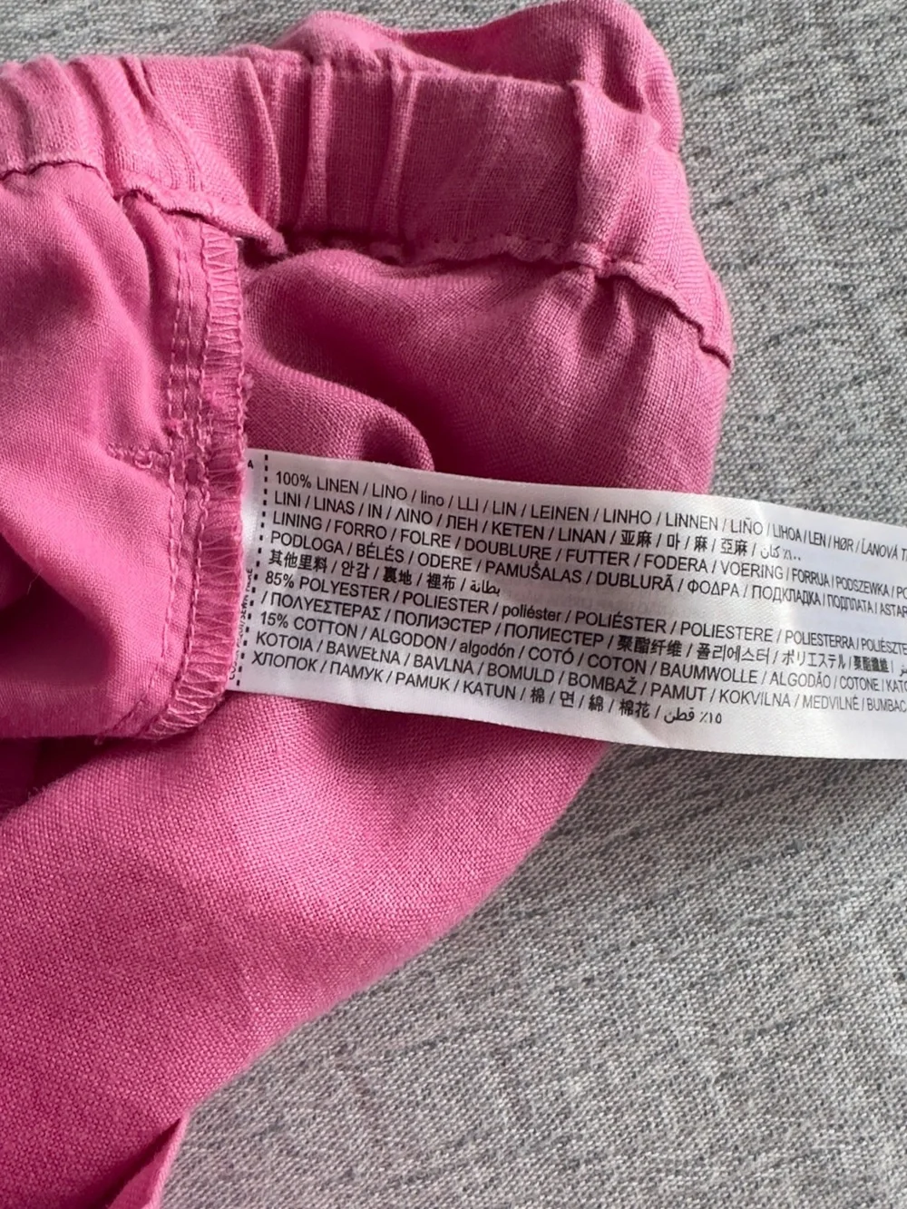 Mango 100% Linen pants in size M